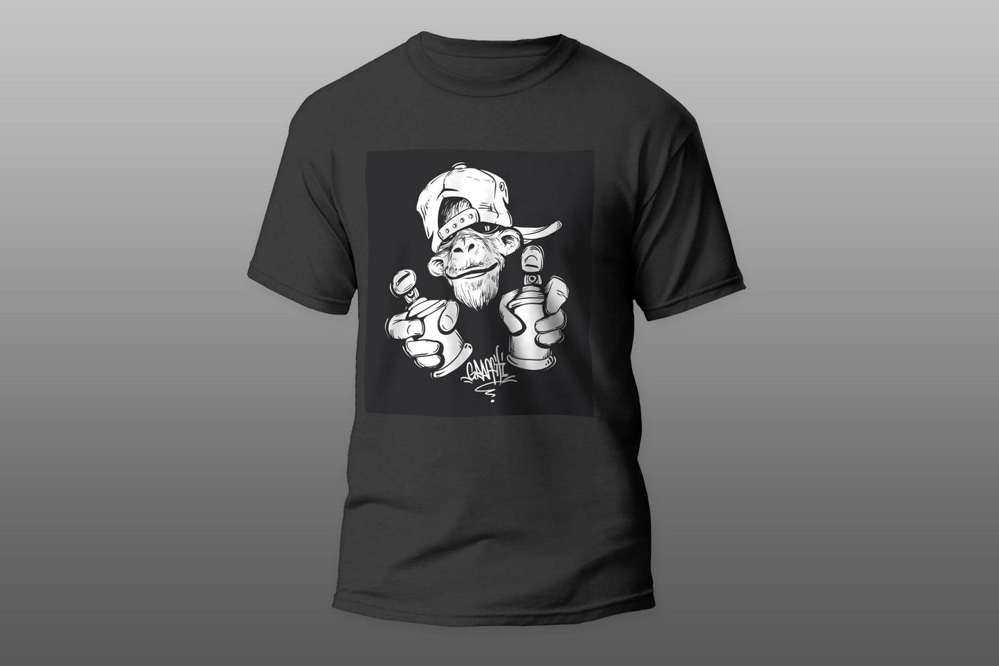 Spray monkey T-shirt - Top Content | POD Collection | Free Shipping