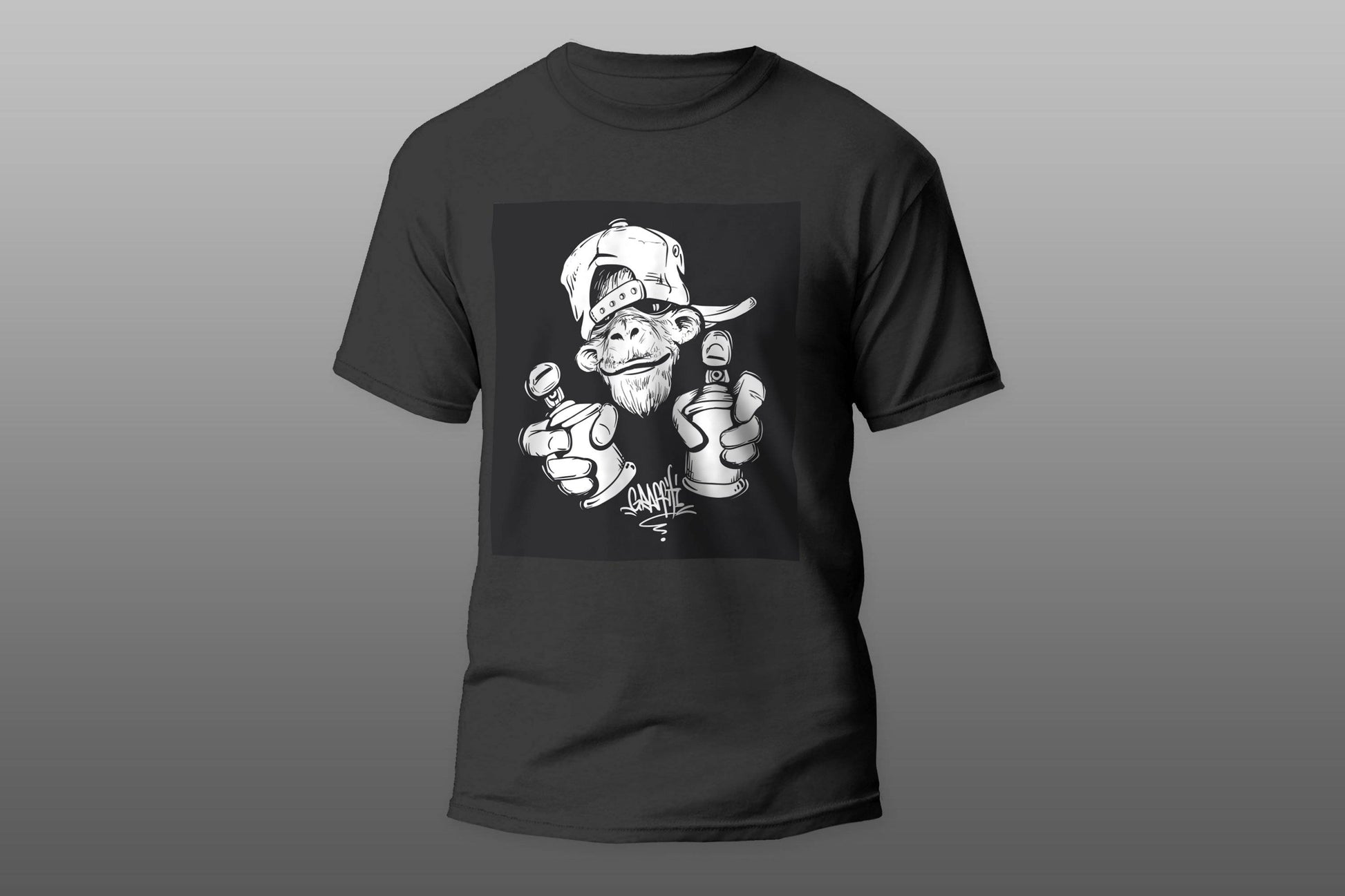 Spray monkey T-shirt - Top Content | POD Collection | Free Shipping