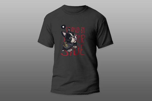 Stand by your side dog T-shirt - Top Content | POD Collection | Free Shipping