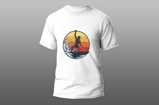 Surfing man T-shirt - Top Content | POD Collection | Free Shipping