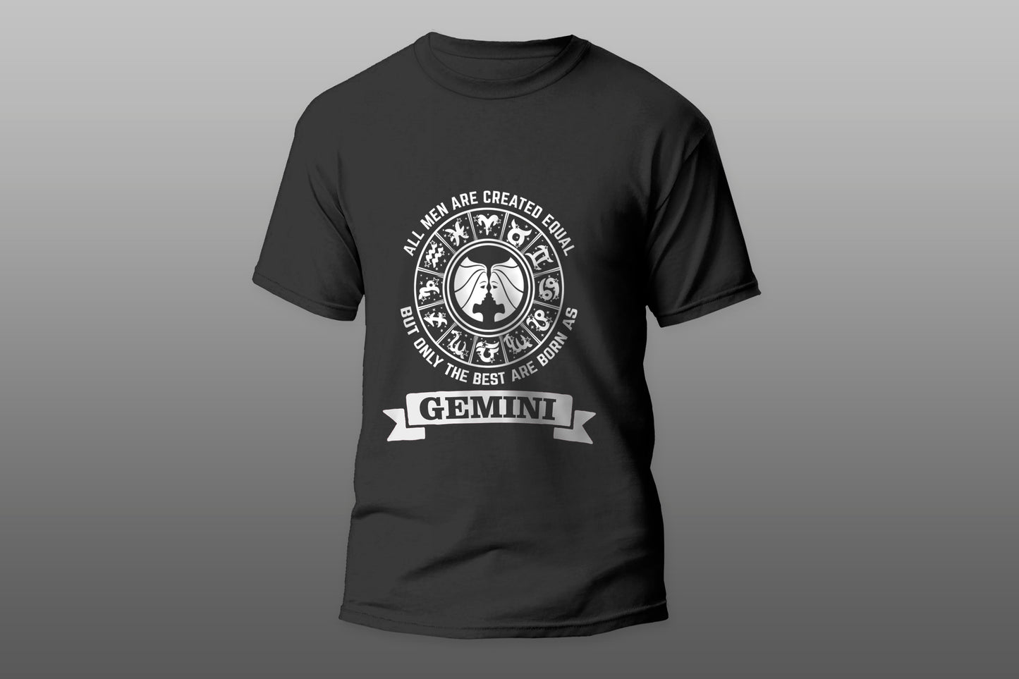 The Best Men Are Born As Gemini. Cool Gift T-shirt - Top Content | POD Collection | Free Shipping