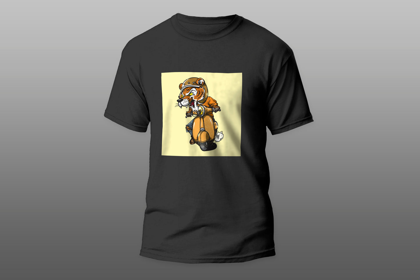 Tiger Motorbike camiseta T-shirt - Top Content | POD Collection | Free Shipping