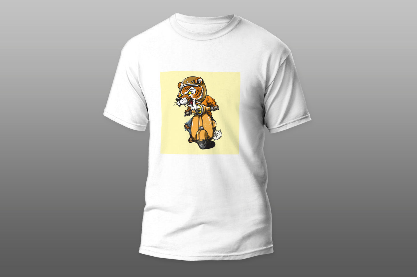 Tiger Motorbike camiseta T-shirt - Top Content | POD Collection | Free Shipping