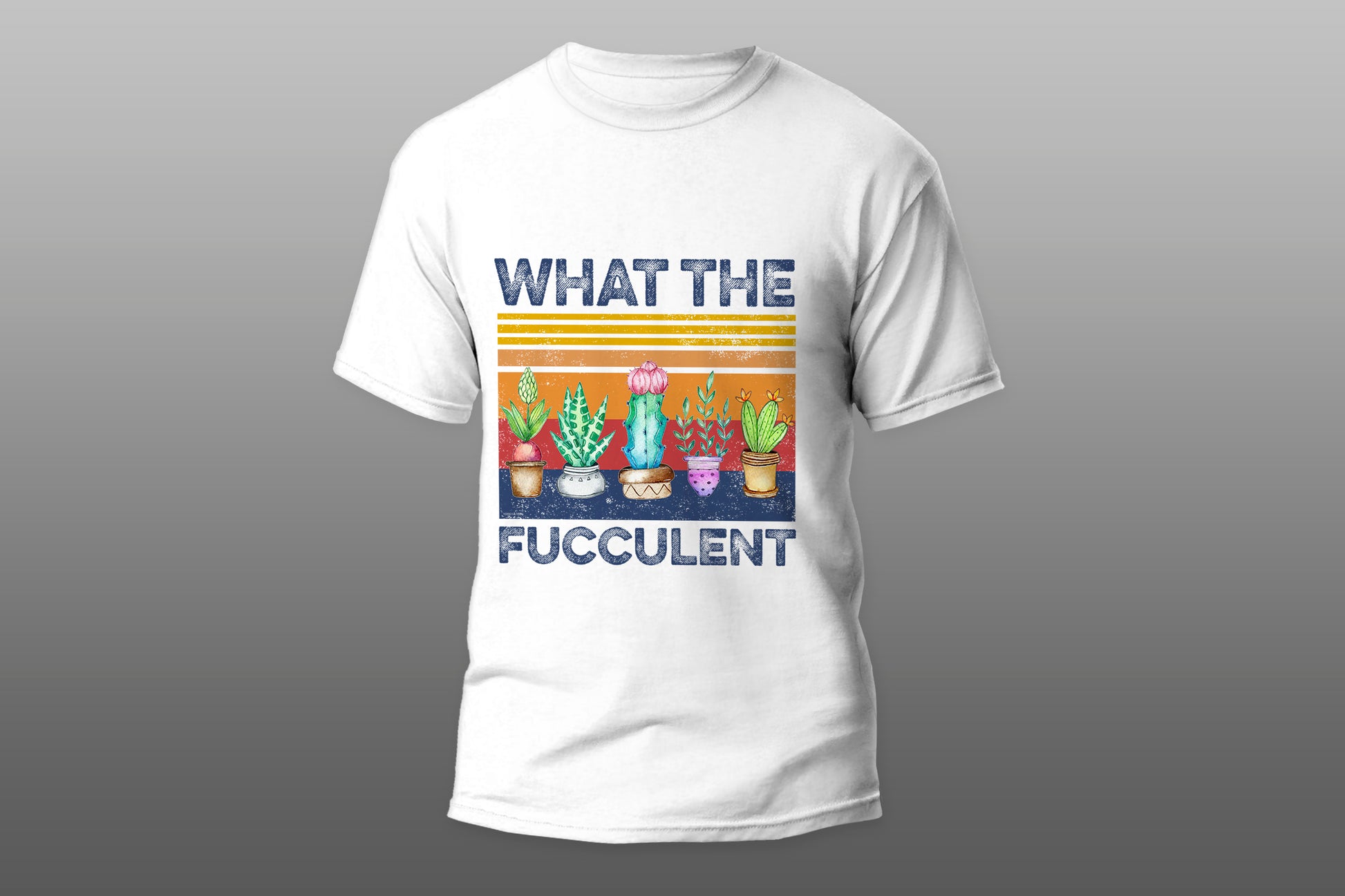 What the fucculent camiseta T-shirt - Top Content | POD Collection | Free Shipping