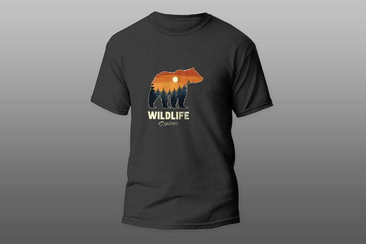 Wildlife explorer bear T-shirt - Top Content | POD Collection | Free Shipping