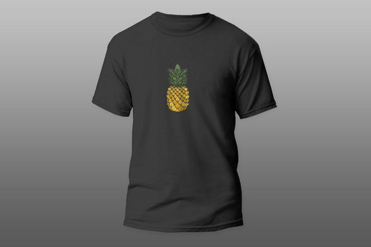 Yellow Pineapple Fruit Summer Vibes camiseta T-shirt - Top Content | POD Collection | Free Shipping