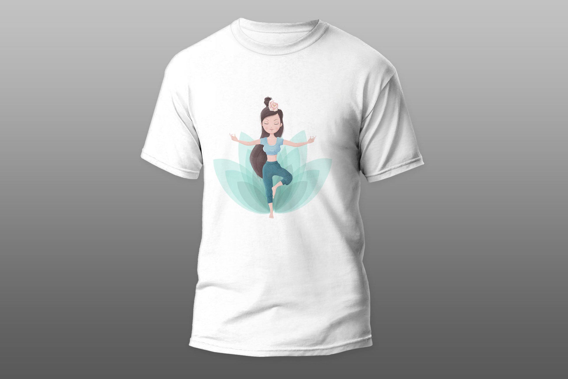 Yoga girl T-shirt - Top Content | POD Collection | Free Shipping