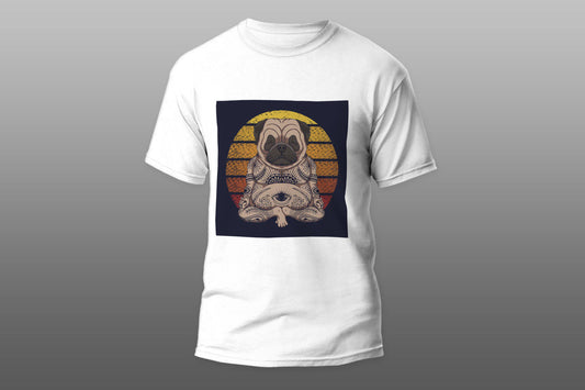 Yoga pug dog T-shirt - Top Content | POD Collection | Free Shipping