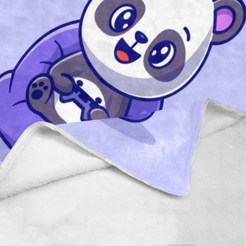 Cute Panda Ultra-Soft Micro Fleece Blanket 60"x80"