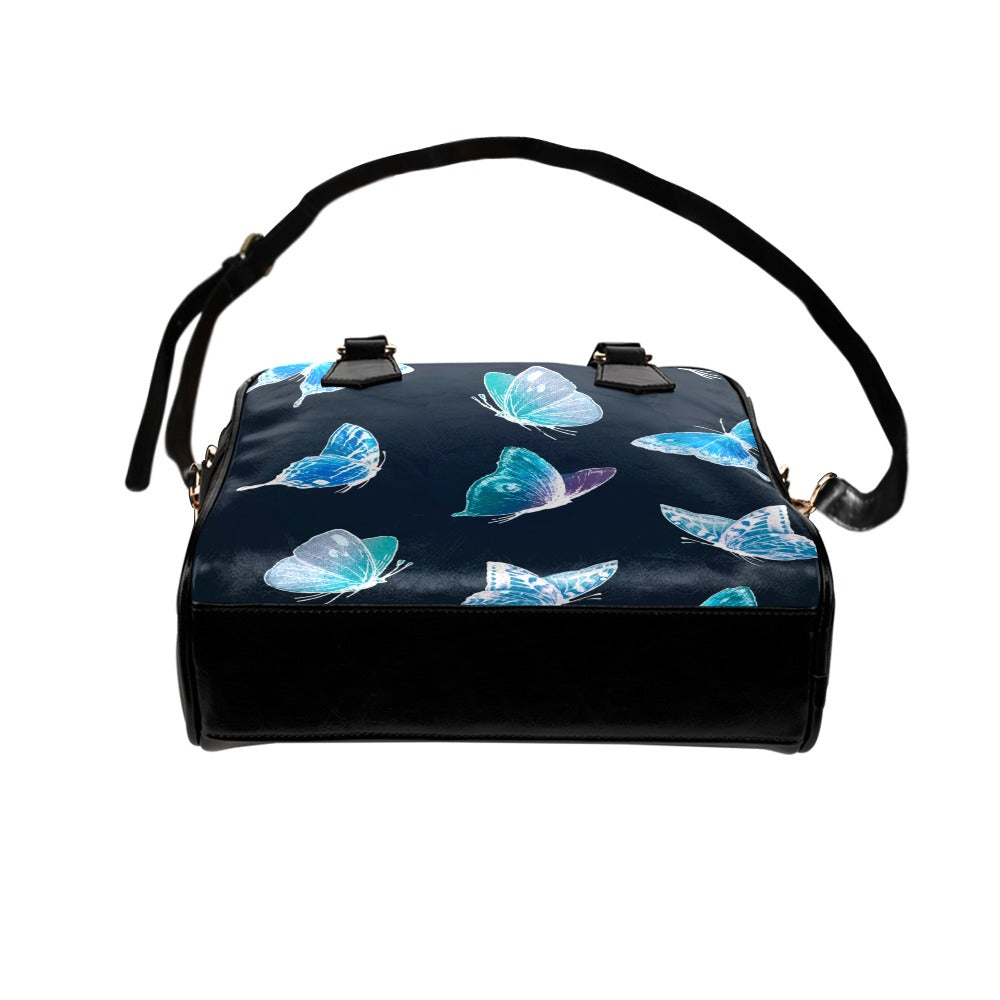 Butterflies Shoulder Handbag