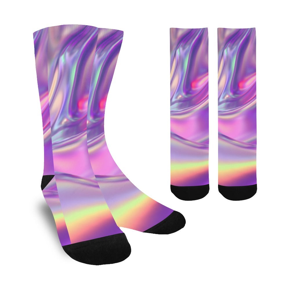 Geometric Crystal Blanket Trouser Socks (For Men)