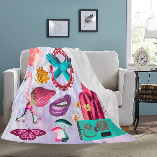 Artistic Style Ultra-Soft Micro Fleece Blanket 60"x80"