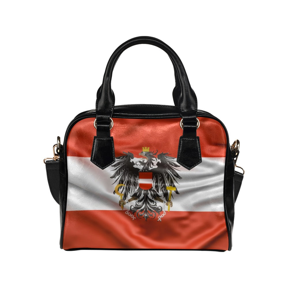 Flag Austria coat of arms Shoulder Handbag