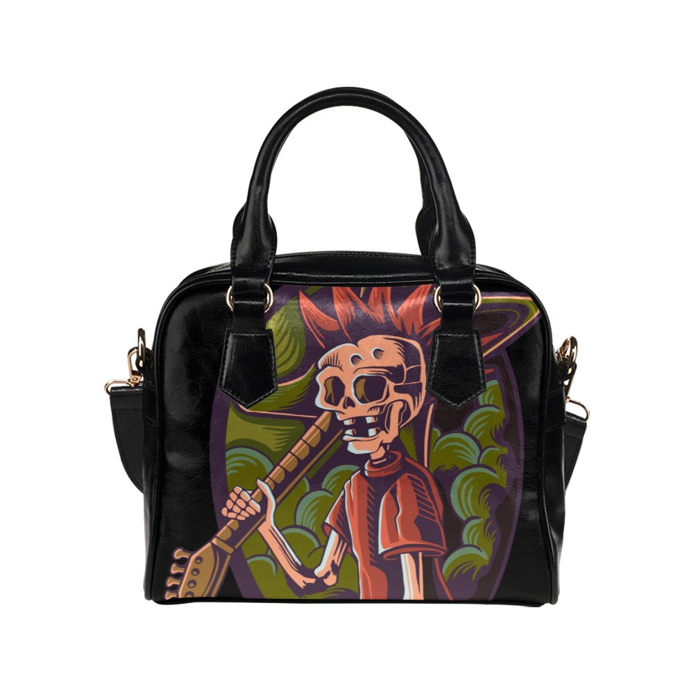 Vintage Retro Classic Skull Shoulder Handbag