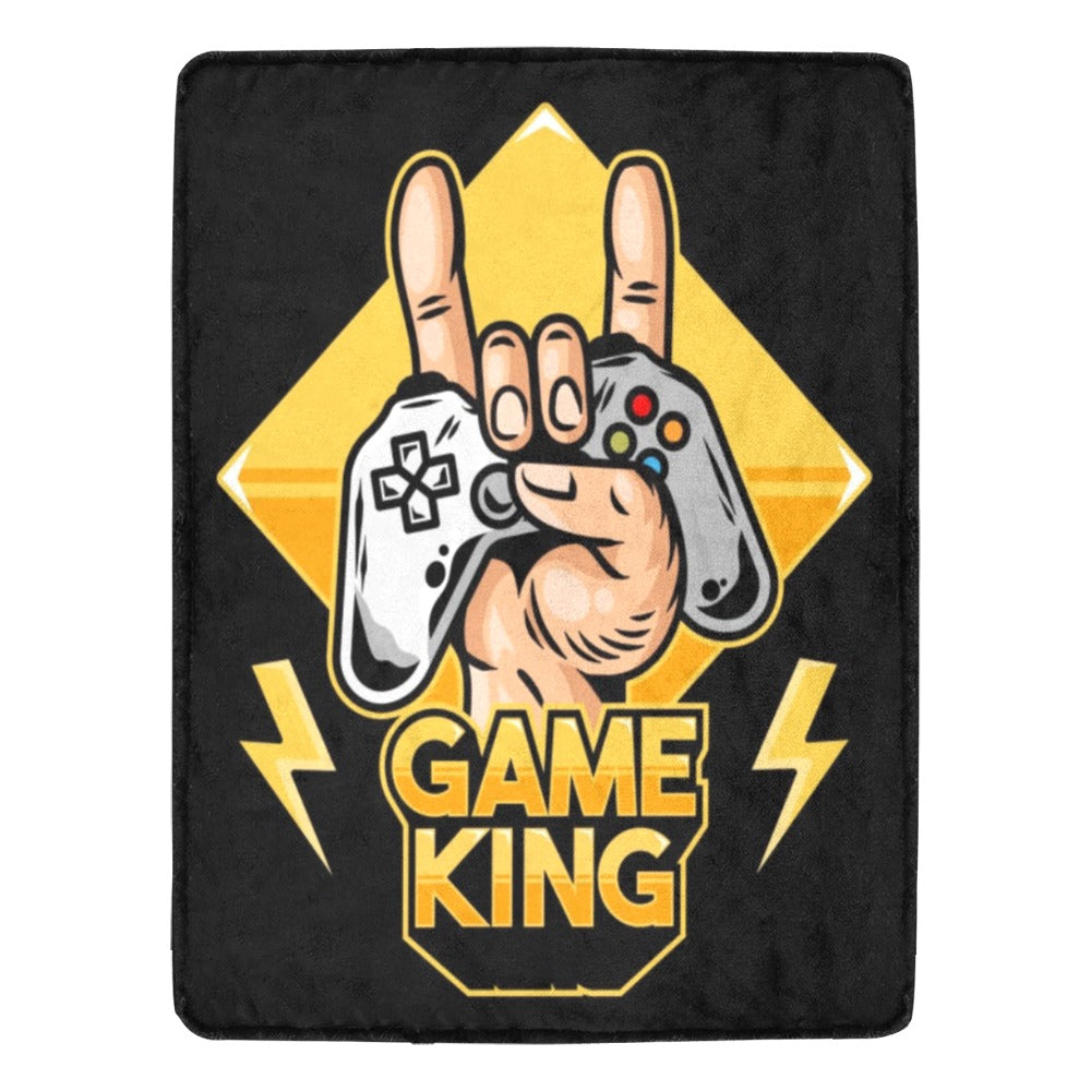 Game King Ultra-Soft Micro Fleece Blanket 60"x80"