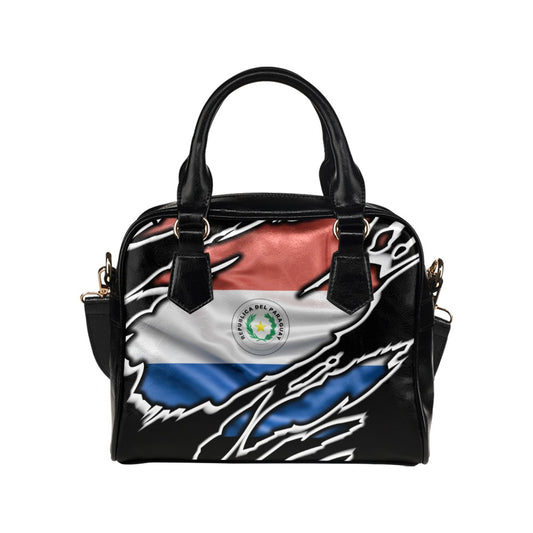 Flag Paraguay patriot love Shoulder Handbag