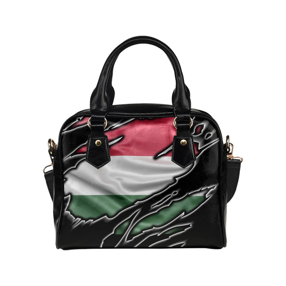 Flag Hungary patriot love Shoulder Handbag