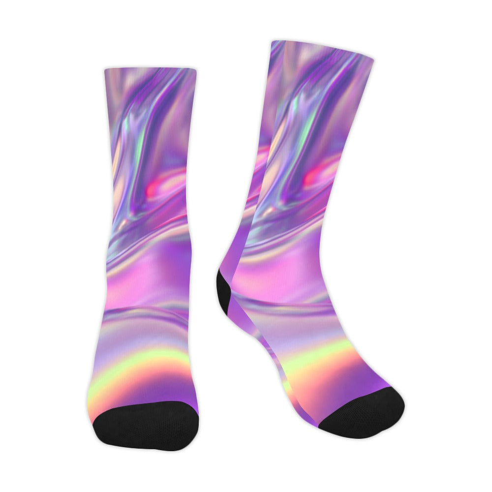 Geometric Crystal Blanket Trouser Socks (For Men)