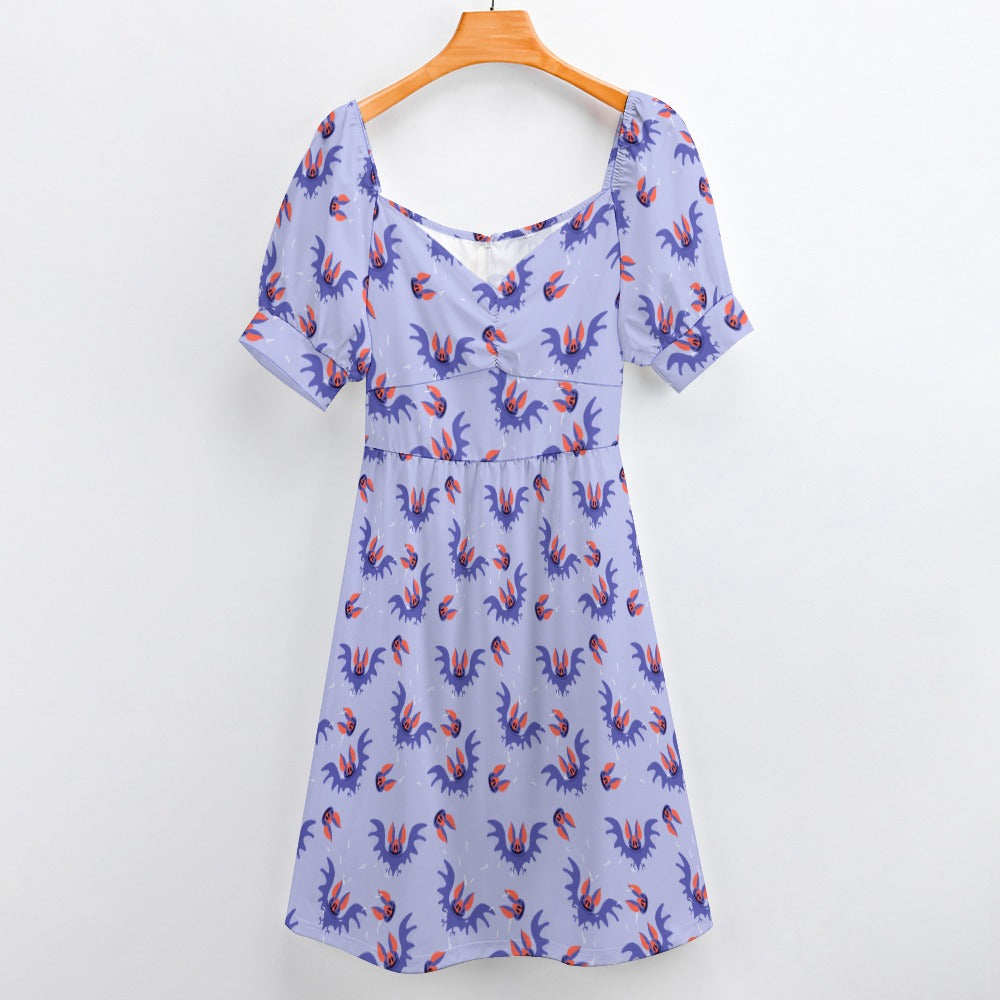 Halloween Bat Sweetheart Dress