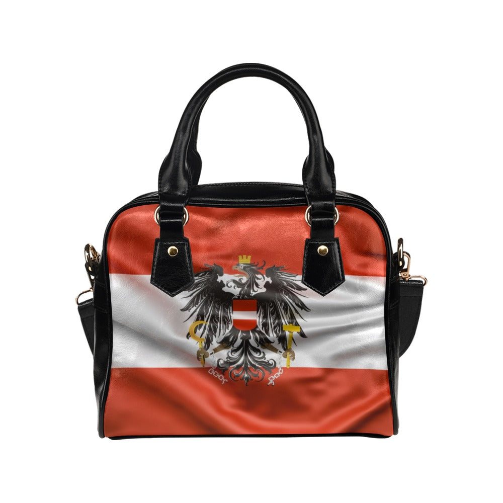 Flag Austria coat of arms Shoulder Handbag