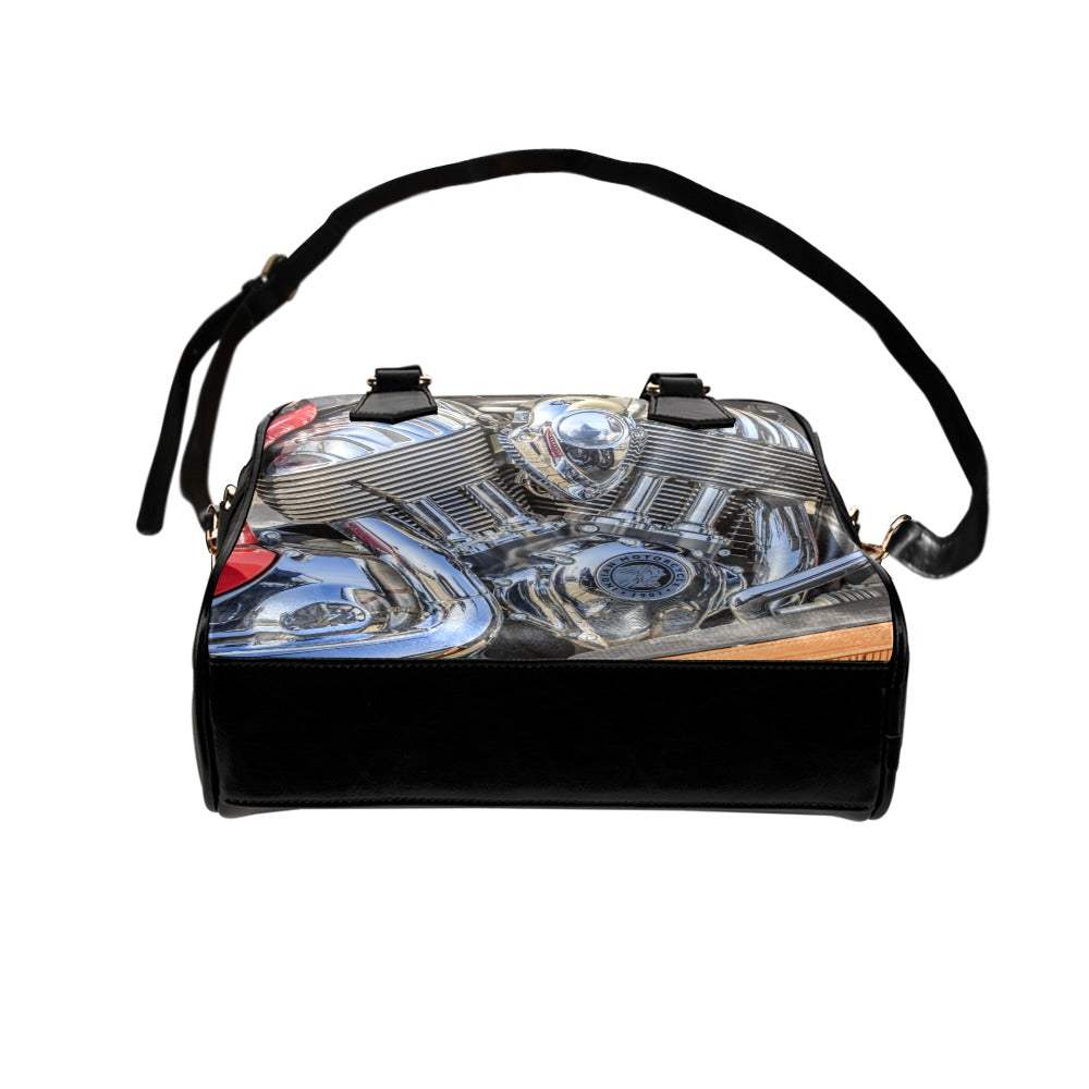 Motorbike Motor Mechanic Biker Shoulder Handbag