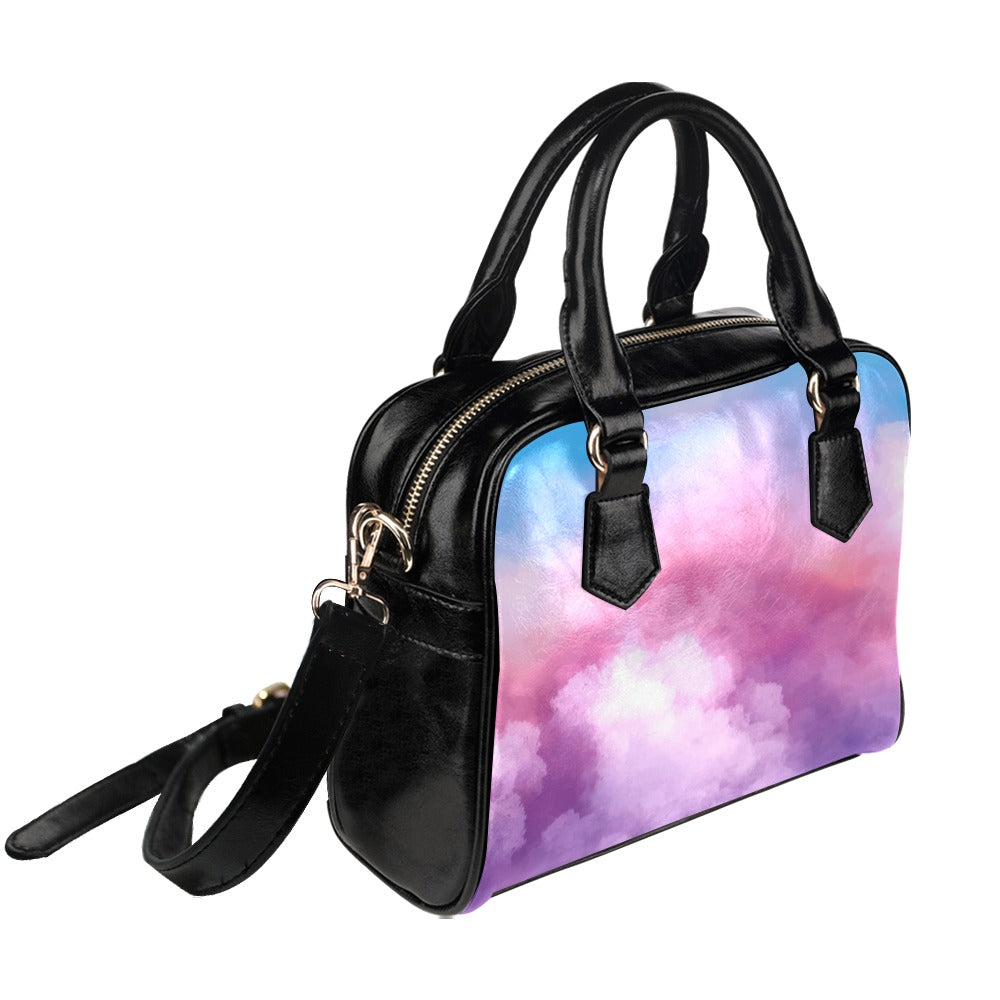 Color Clouds Shoulder Handbag