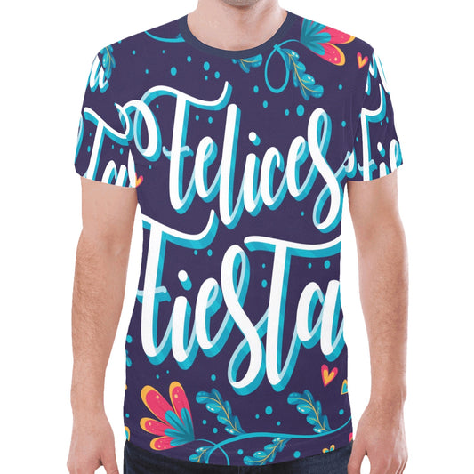 Felices fiestas New All Over Print T-shirt