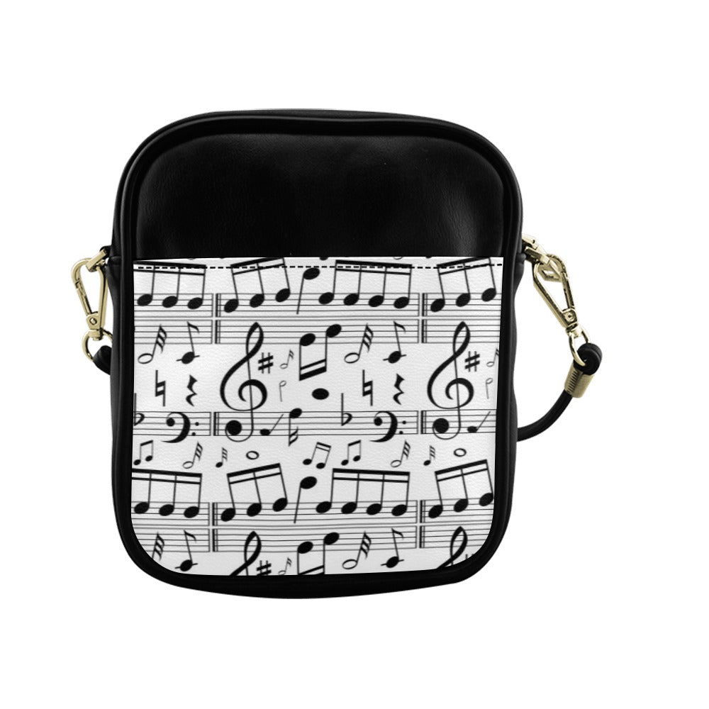 Music Notes Sling Bag