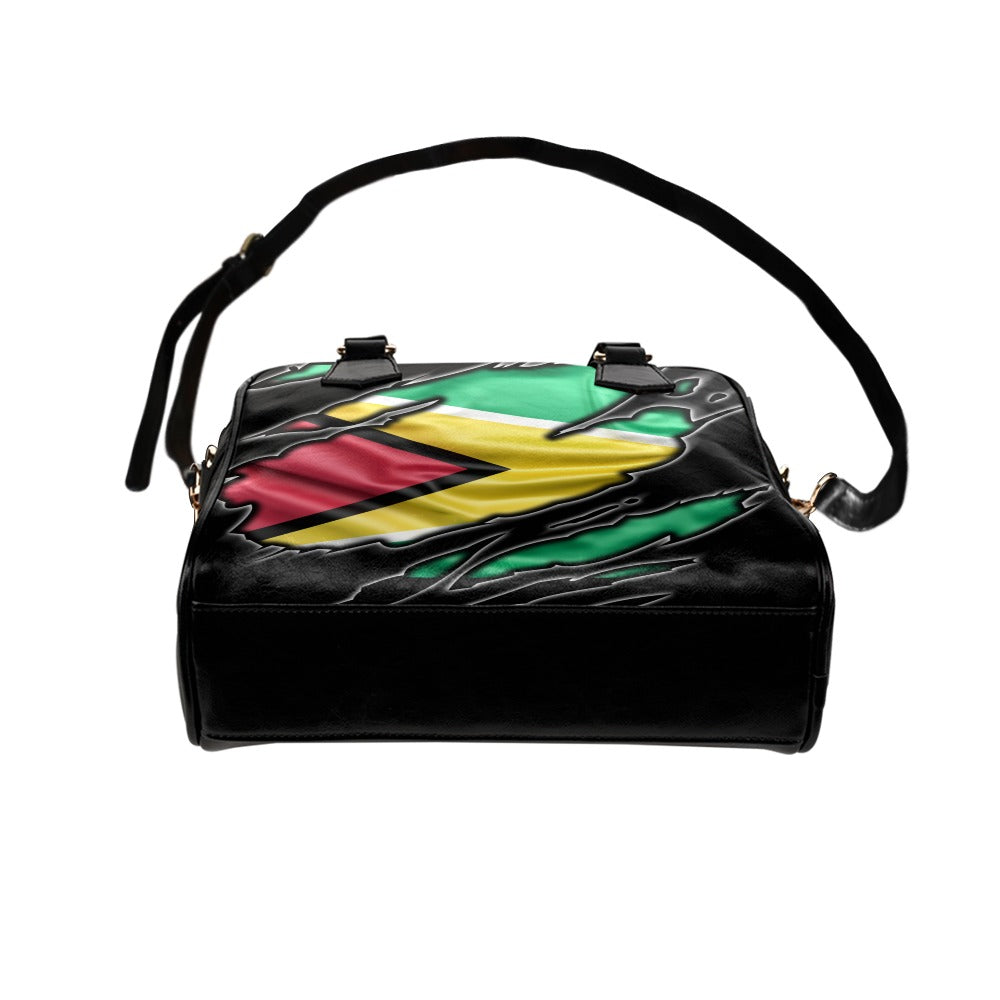 Flag Guyana patriot love Shoulder Handbag