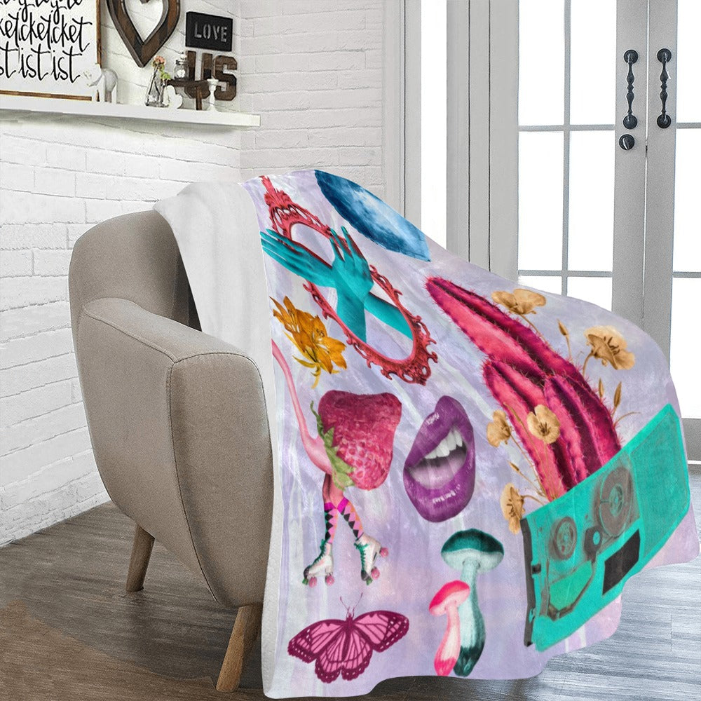 Artistic Style Ultra-Soft Micro Fleece Blanket 60"x80"