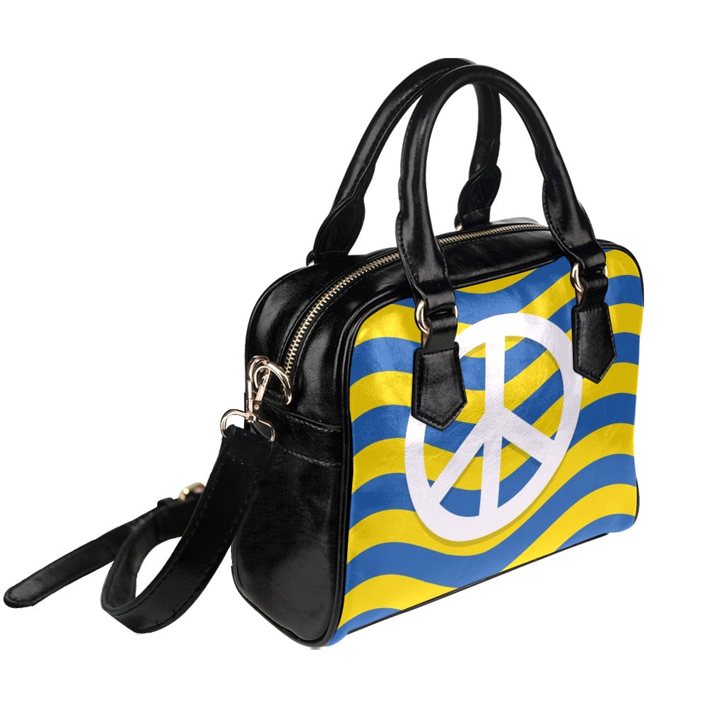 Ukraine Peace Shoulder Handbag