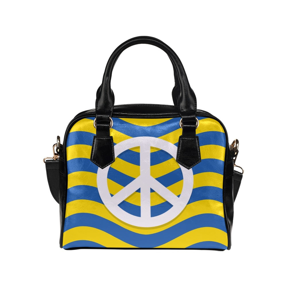 Ukraine Peace Shoulder Handbag