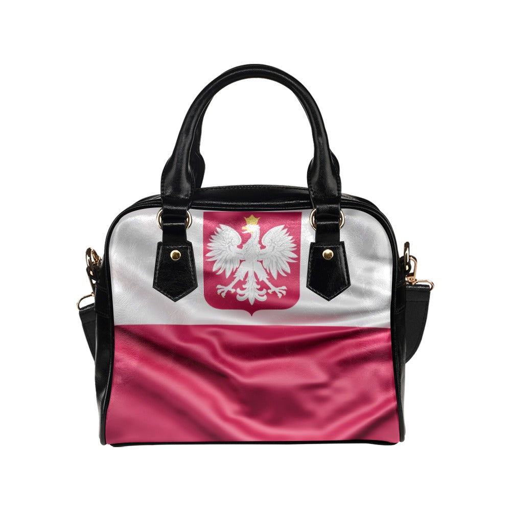 Flag Poland coat of arms Shoulder Handbag