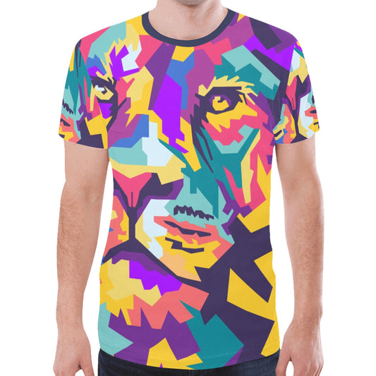 Lion Head Wpap Style New All Over Print T-shirt