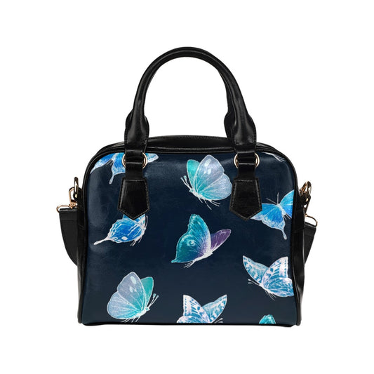 Butterflies Shoulder Handbag