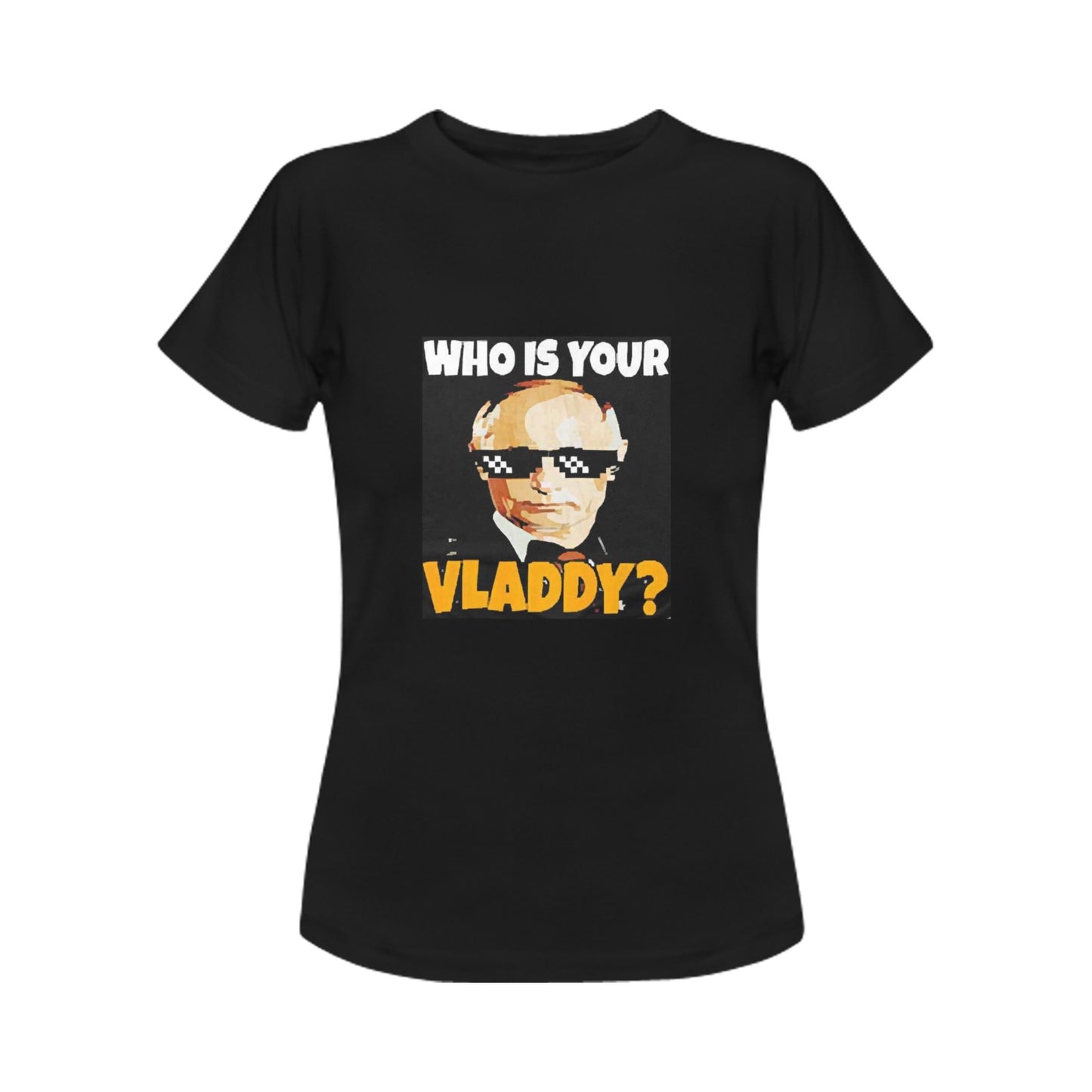 Putin Vladdy Funny Russian Women's T-Shirt