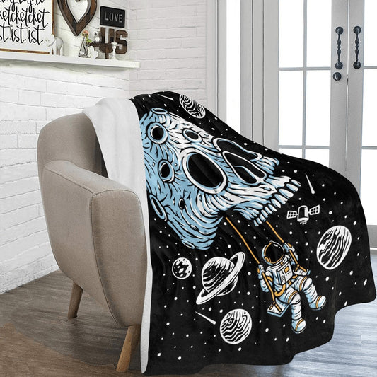 Skull Swing Planet Ultra-Soft Micro Fleece Blanket 60"x80"