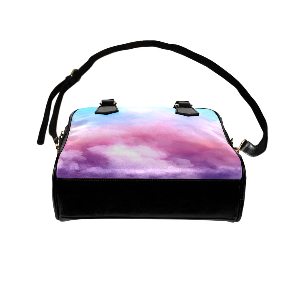 Color Clouds Shoulder Handbag