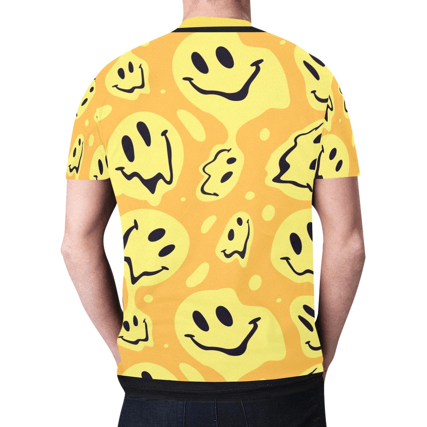 Emoji Smiley New All Over Print T-shirt