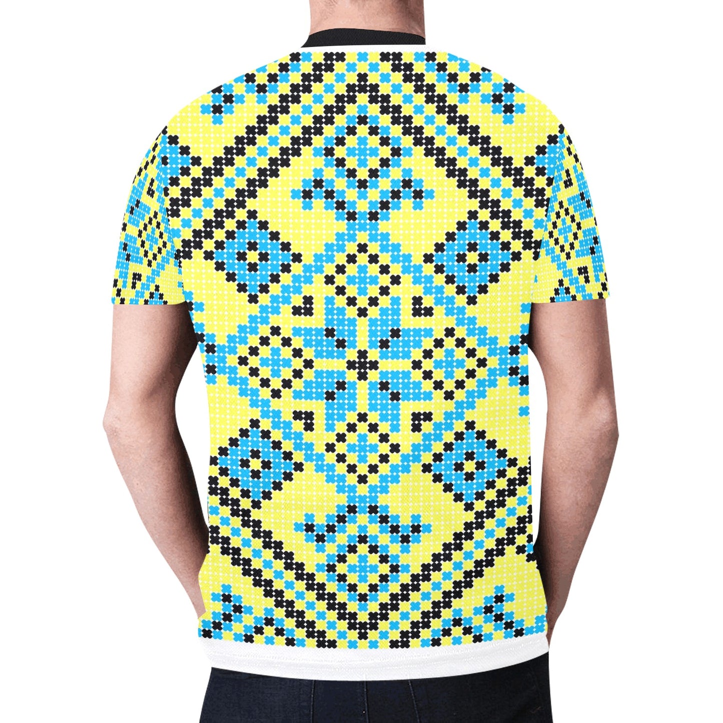 Embroidery Ukrainian National Ornament Decoration Vector illustration New All Over Print T-shirt