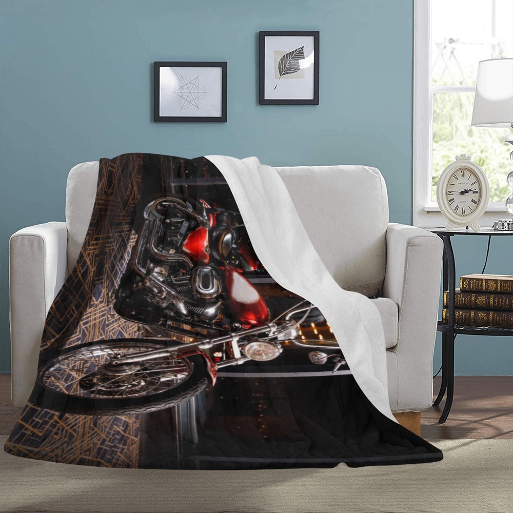 American Chopper Motorcycle Ultra-Soft Micro Fleece Blanket 60"x80"