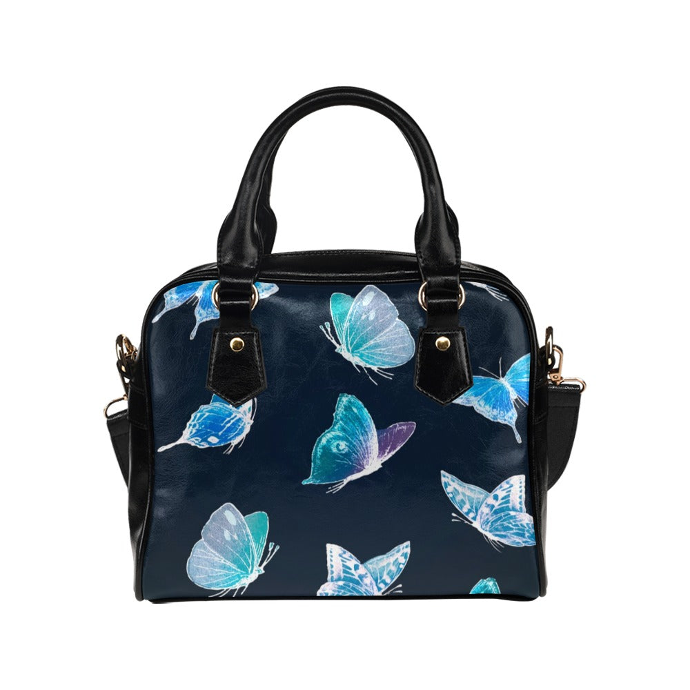 Butterflies Shoulder Handbag