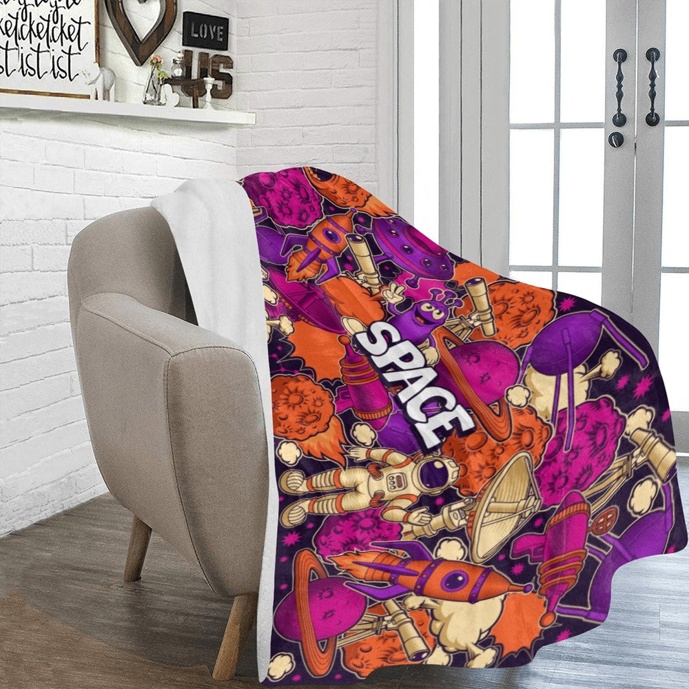 Space Art Ultra-Soft Micro Fleece Blanket 60"x80"