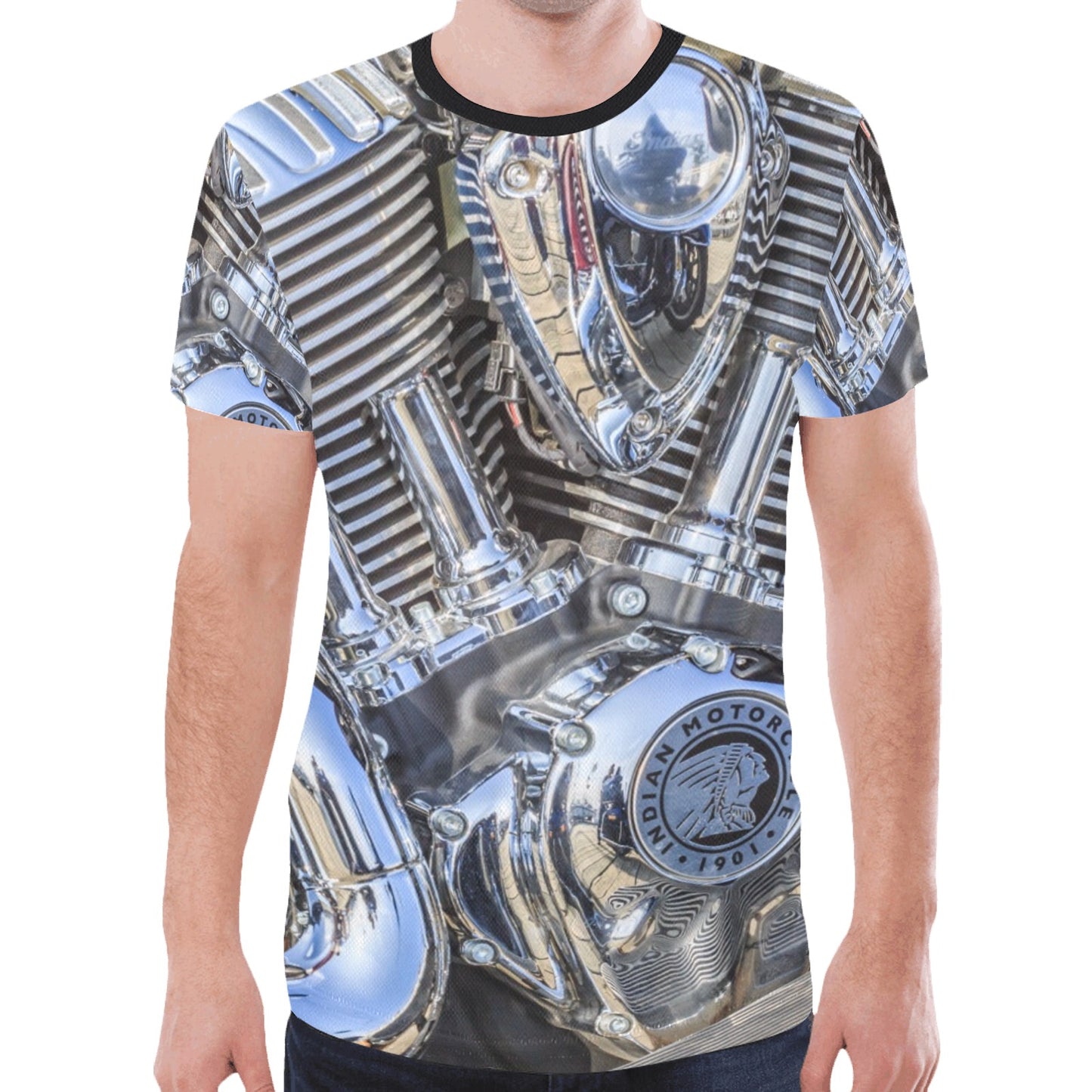 Motorbike Motor Mechanic Biker New All Over Print T-shirt