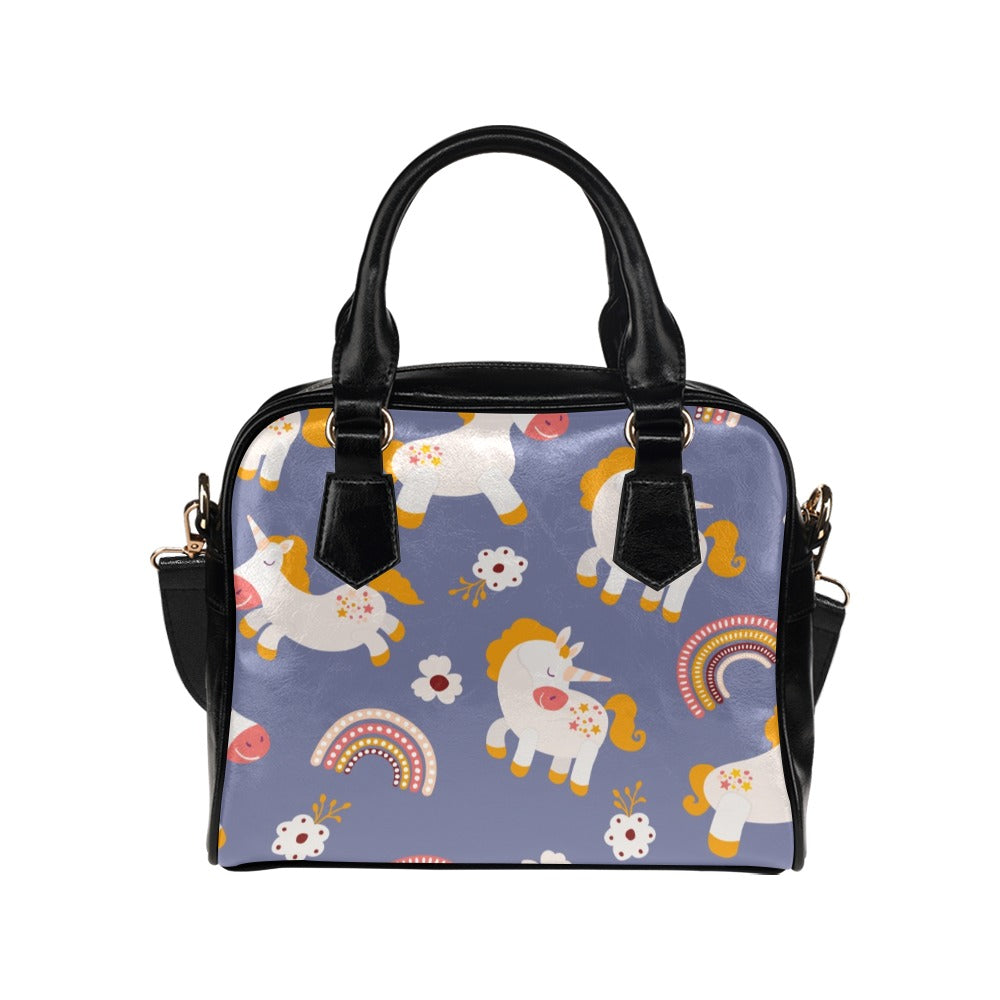 Unicorn pattern Shoulder Handbag