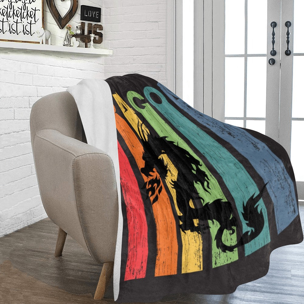 Dragon Vintage Ultra-Soft Micro Fleece Blanket 60"x80"