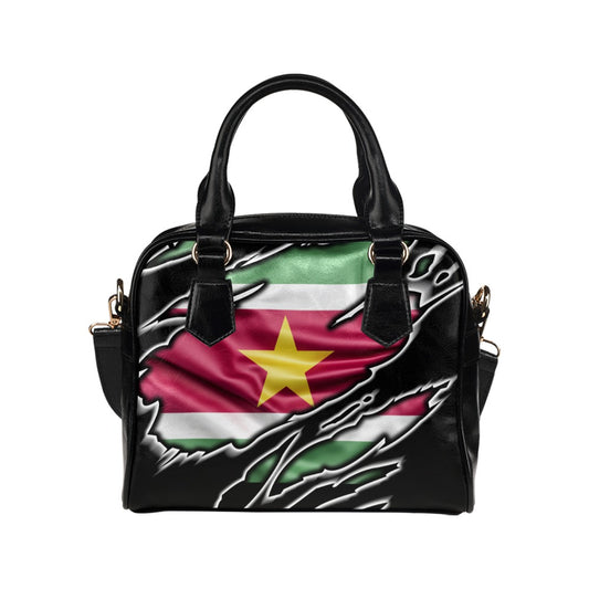 Flag Suriname patriot love Shoulder Handbag