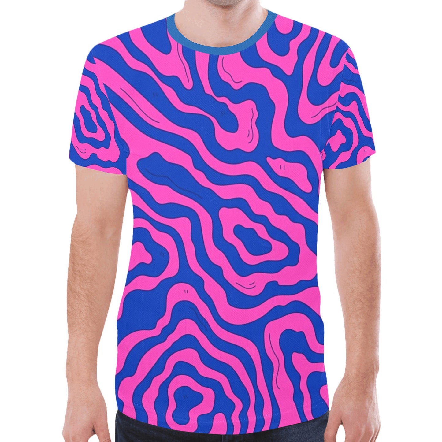 Pshychedelic Pattern Trippy New All Over Print T-shirt