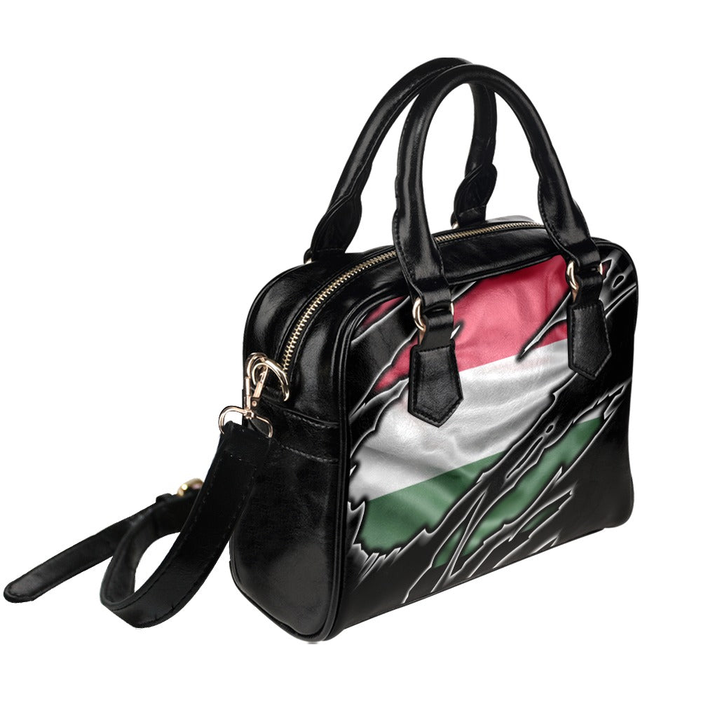 Flag Hungary patriot love Shoulder Handbag