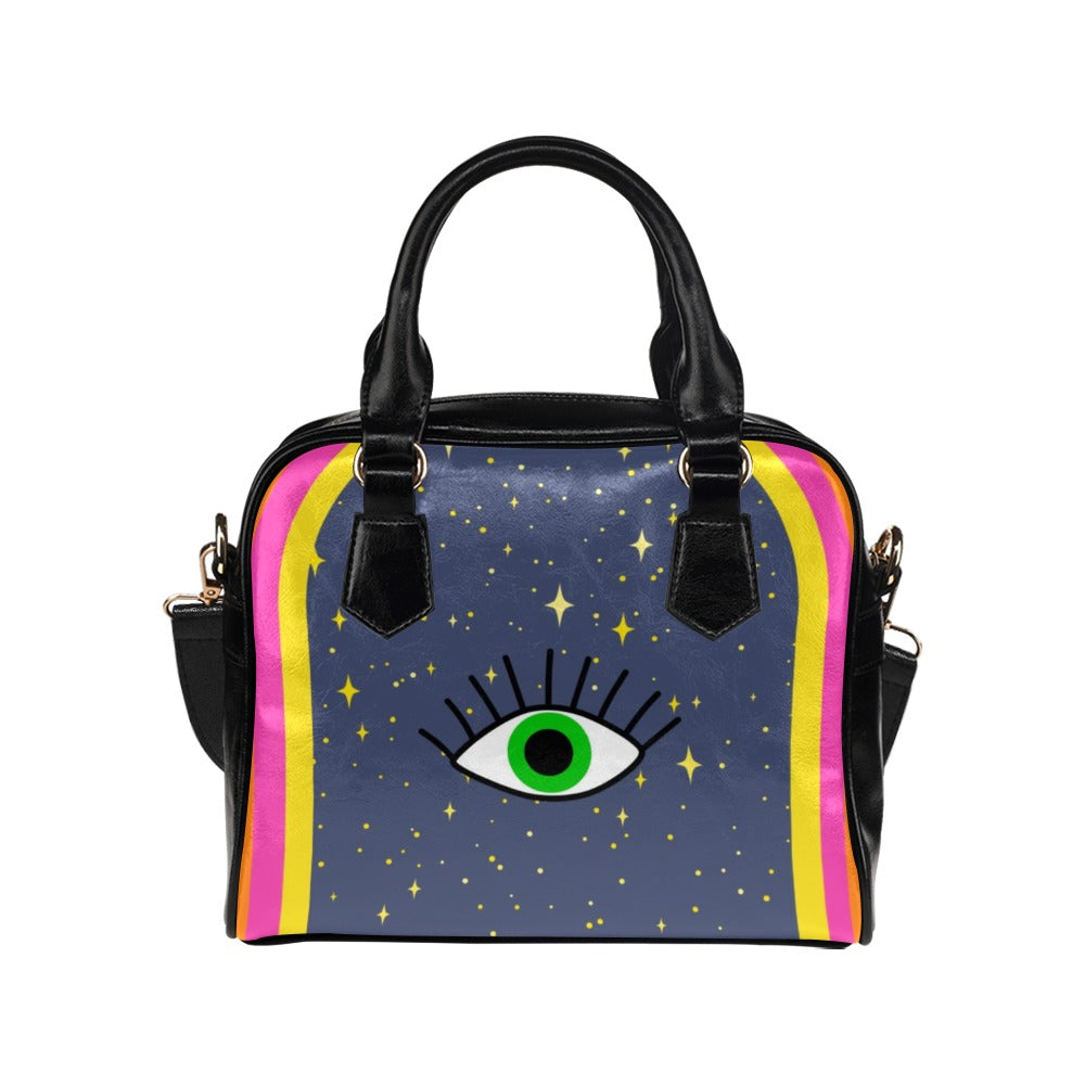 Psychadelic Retro Hippie Shoulder Handbag